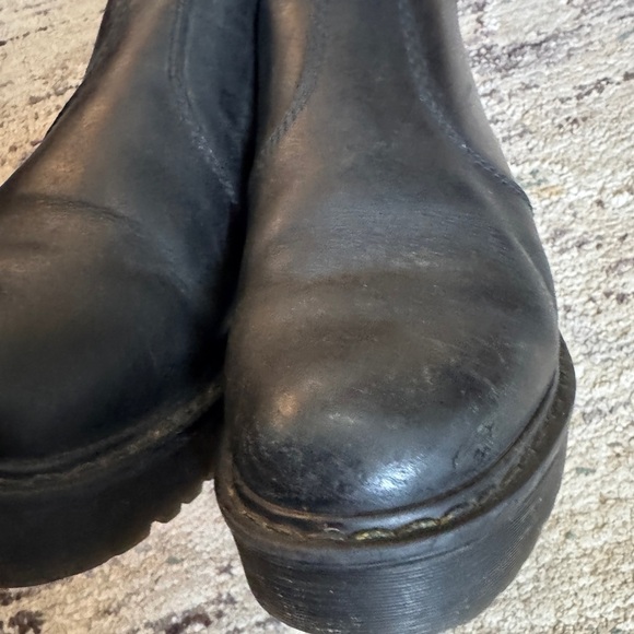 Dr Martens Rometty lugsole chunky punk goth 90’s style grunge Chelsea boot - Picture 4 of 13